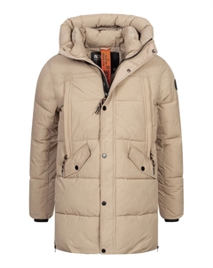 Зимняя парка Kasper, бежевый Indicode jeans
