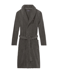 Короткий халат Underwear, темно-серый Tommy hilfiger