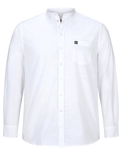 Рубашка на пуговицах стандартного кроя Kallu, белый Jan vanderstorm