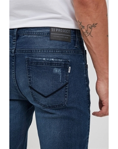 Джинсы узкого кроя Pierino, синий 11 project