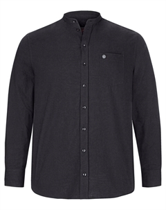 Рубашка на пуговицах стандартного кроя Kallu, черный Jan vanderstorm