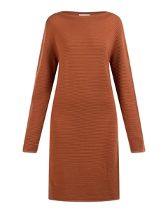 Вязанное платье, охра Usha