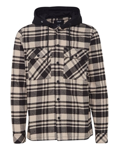 Рубашка на пуговицах стандартного кроя Zachary, черный Solid