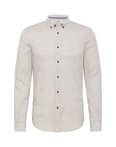 Рубашка на пуговицах стандартного кроя, белый Tom tailor