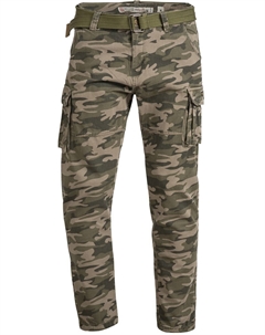 Обычные брюки-карго William, зеленый Indicode jeans