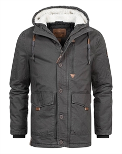 Зимняя куртка Crossing, серый Indicode jeans