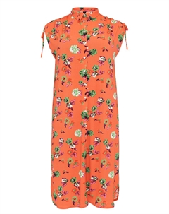 Рубашка-платье, апельсин Yoek