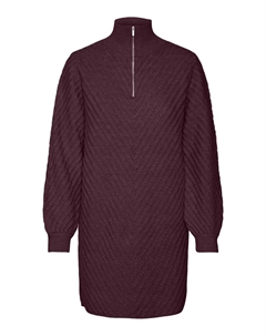 Вязанное платье ANJASTINNA, темно фиолетовый Vero moda