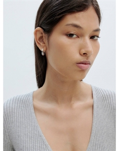 Вязанное платье Mailien, светло-серый/пестрый серый Edited