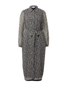 Рубашка-платье Zakia, черный Edited