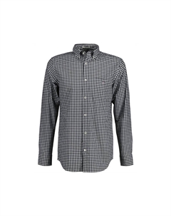 Рубашка на пуговицах стандартного кроя, серый Gant