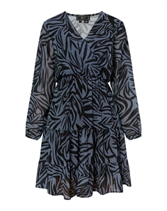 Платье, синий Faina