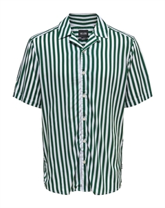 Комфортная рубашка на пуговицах Wayne, темно-зеленый Only & sons