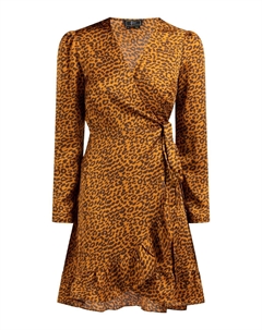 Платье, апельсин Faina