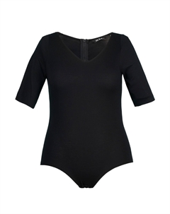 Боди-рубашка, черный Ulla popken