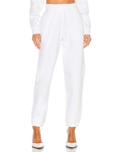 Спортивные брюки Foundation Terry Classic, белый Alexander wang
