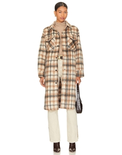 Куртка Chloe Shirt, цвет Cream Multi Steve madden