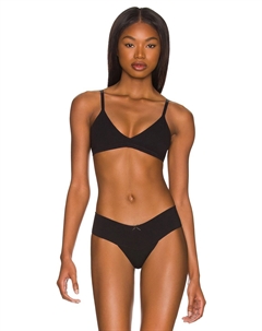 Бюстгальтер Pima Stretch Cottonlette, черный Eberjey