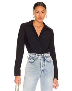 Боди Classic Button Down, черный Commando