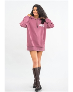 Толстовка Freizeitanzug WOMEN OVERSIZE FIT TUNIC, цвет ROSE PINK Tom barron