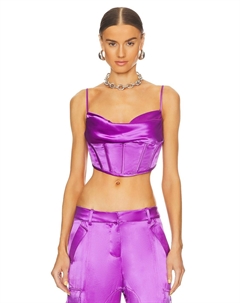Топ retrofete Celia, цвет Orchid Purple Retrofete