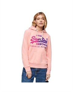 Худи Tonal Vl Graphic, розовый Superdry