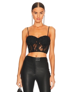 Топ retrofete Seven, черный Retrofete