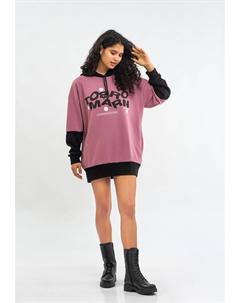 Толстовка Freizeitanzug WOMEN OVERSIZE FIT TUNIC, цвет ROSE PINK Tom barron