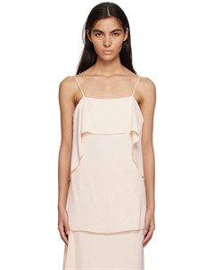 Розовая многослойная майка Toteme