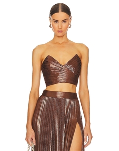 Топ retrofete Sophia, цвет Chocolate Retrofete