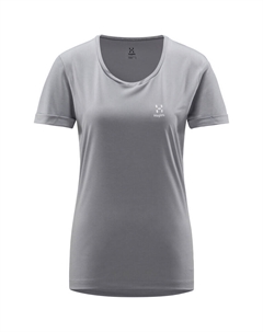 Женская футболка Ridge Hike, серый Haglöfs