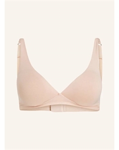 Cotton sensation бюстгальтер с треугольными чашками, бежевый Hanro