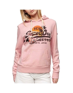 Худи La Vl Graphic R, розовый Superdry