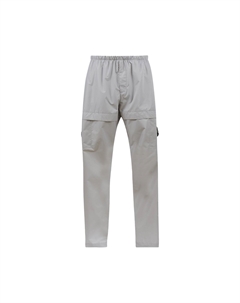 Брюки-карго с пряжкой, Жемчужно-серые Givenchy