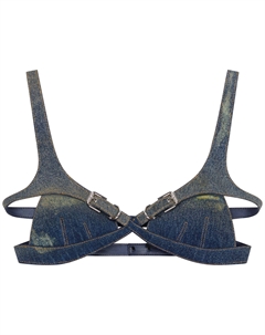 Бюстгальтер с перекрещенной передней частью, цвет Милитари-синий, от . Givenchy