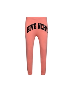 Брюки-джоггеры приталенного кроя от, цвет Коралл Givenchy
