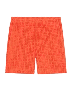 Шорты-бермуды от, цвет Ярко-оранжевый Givenchy