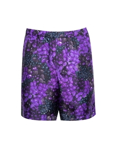 Формальные эластичные шорты от Живанши, фиолетовые. Givenchy