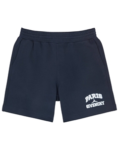 Новые шорты для плавания от Живанши, темно-синие. Givenchy