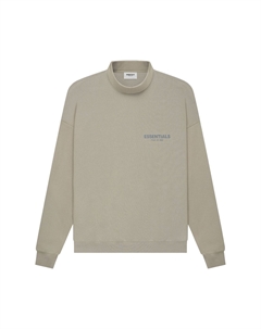 Пуловер с воротником-мохом, цвет Мосс Fear of god essentials