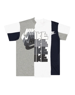 Гибридная футболка x Sacai Canyon Gold/Obsidian Nike