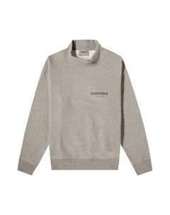 Пуловер, без воротника, Heather Oatmeal Fear of god essentials