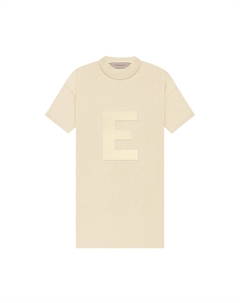Платье-футболка, цвет Яичная скорлупа Fear of god essentials