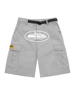 Шорты карго Alcatraz, серые Corteiz