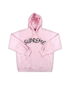 Толстовка с капюшоном FTP Arc, светло-розовая Supreme