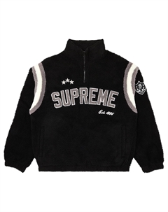 Флисовый пуловер Arc с полумолнией, цвет Черный Supreme