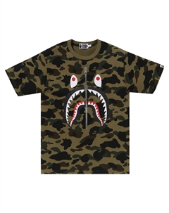 Футболка BAPE 1st Camo Shark, зеленая A bathing ape®