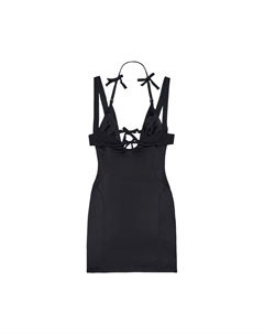 Мини-платье La Robe Ciceri, Черное Jacquemus