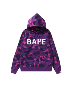 Пуловер с капюшоном BAPE Color Camo, Фиолетовый A bathing ape®
