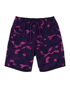 Двусторонние шорты BAPE Color Camo Shark, фиолетовые A bathing ape®
